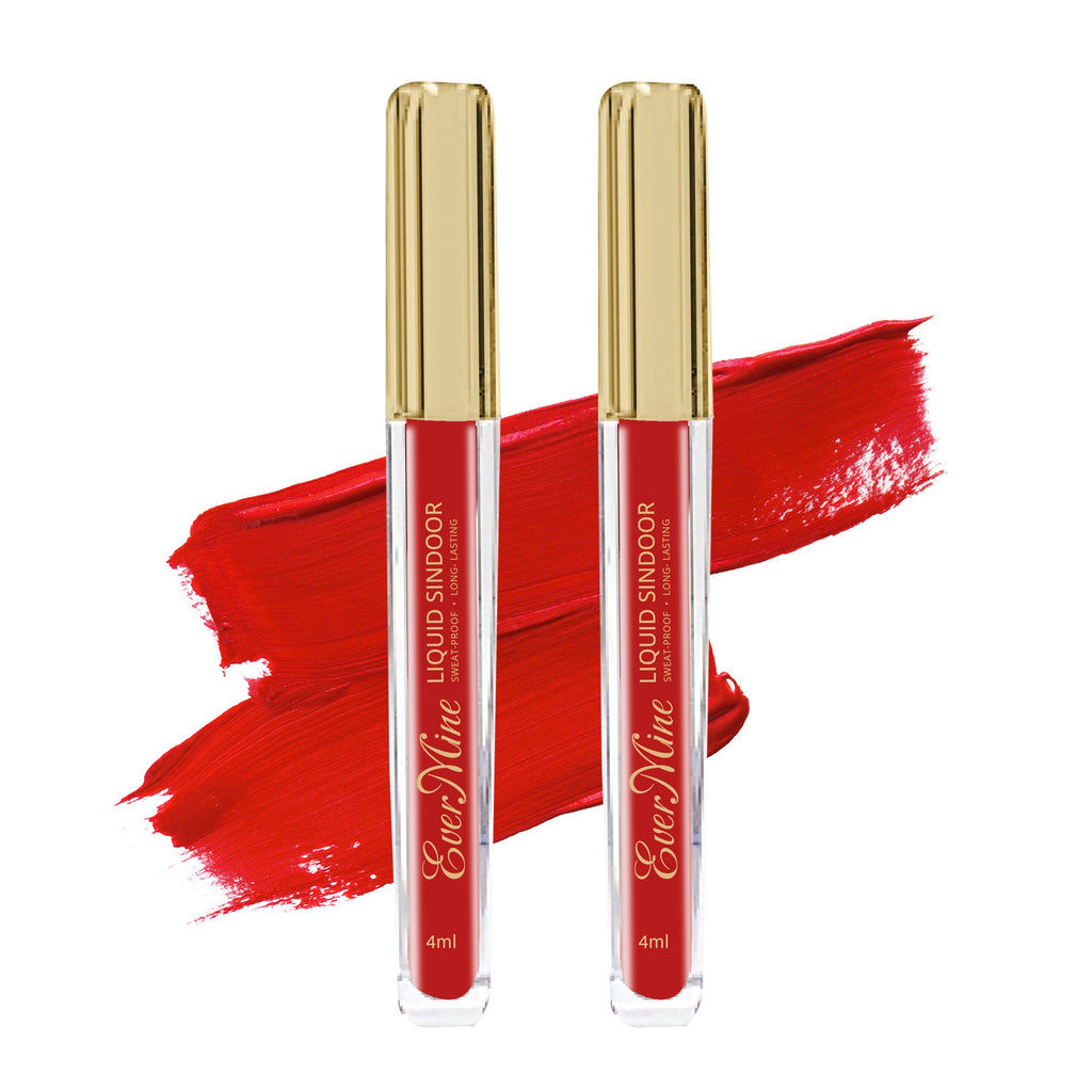 Hilary Rhoda Ever Mine Smudge-Proof Liquid Sindoor Pack Of 2 - My Red 01 - Distacart