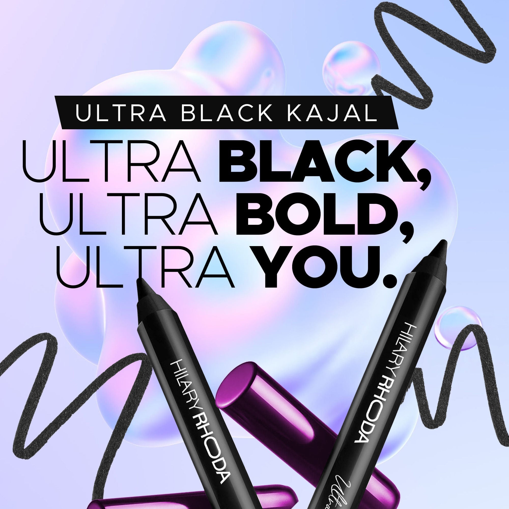 Hilary Rhoda Ultra Black Waterproof Kajal - Distacart