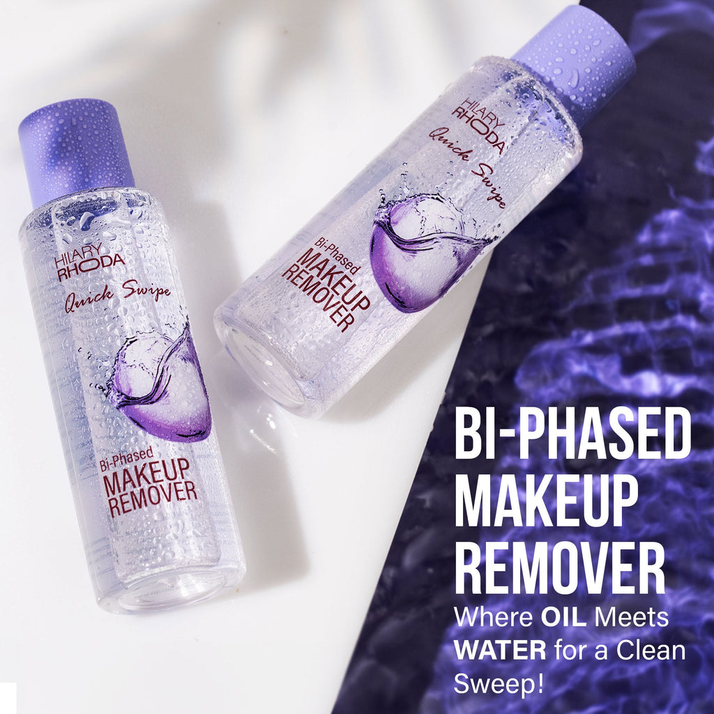 Hilary Rhoda Quick Swipe Bi-Phased Waterproof Makeup Remover - Distacart