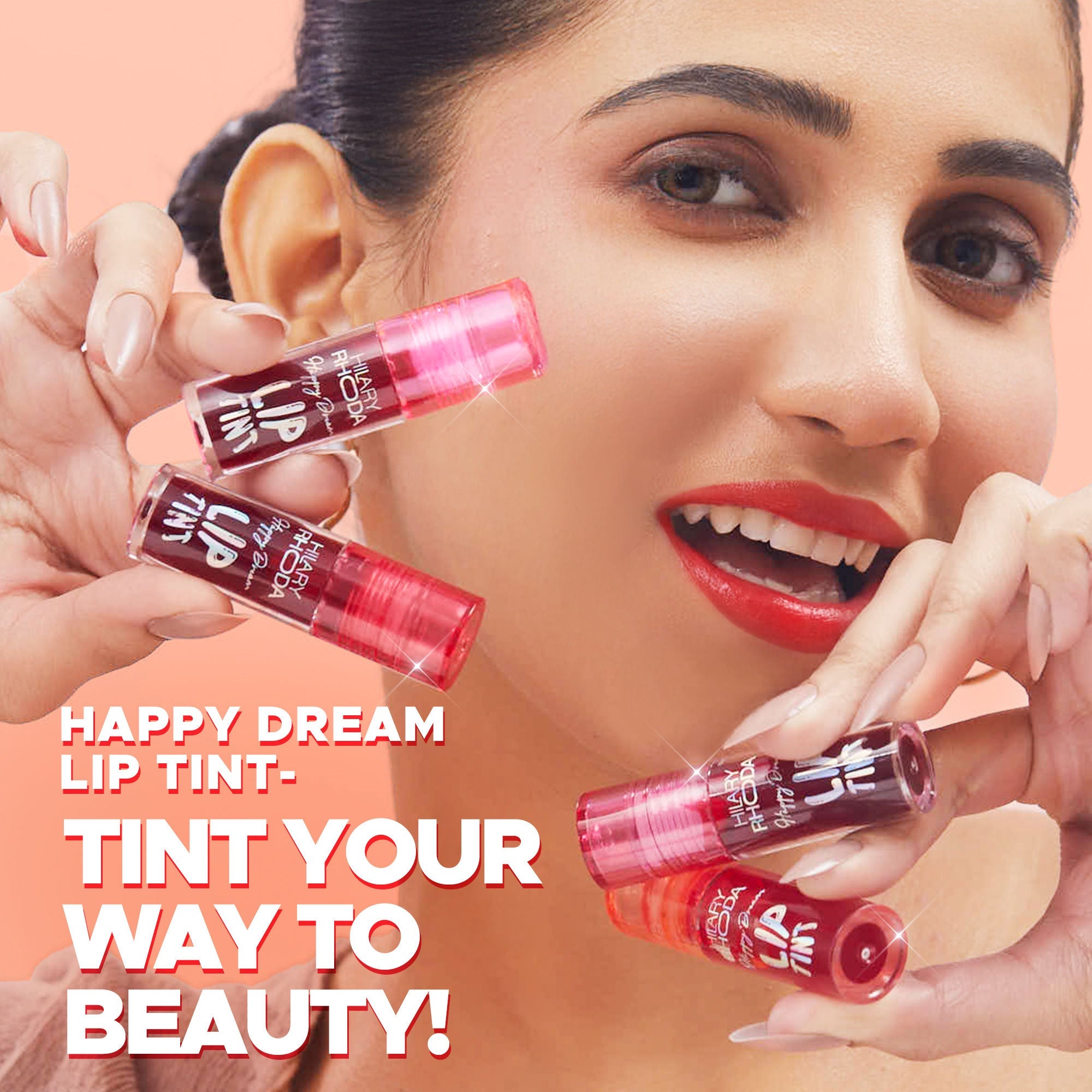 Hilary Rhoda Happy Dream Lip Tint - Cherry Bliss 04 - Distacart