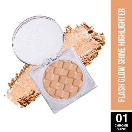 Hilary Rhoda Flash Glow Shine Reflective Highlighter - Chrome Shine 01