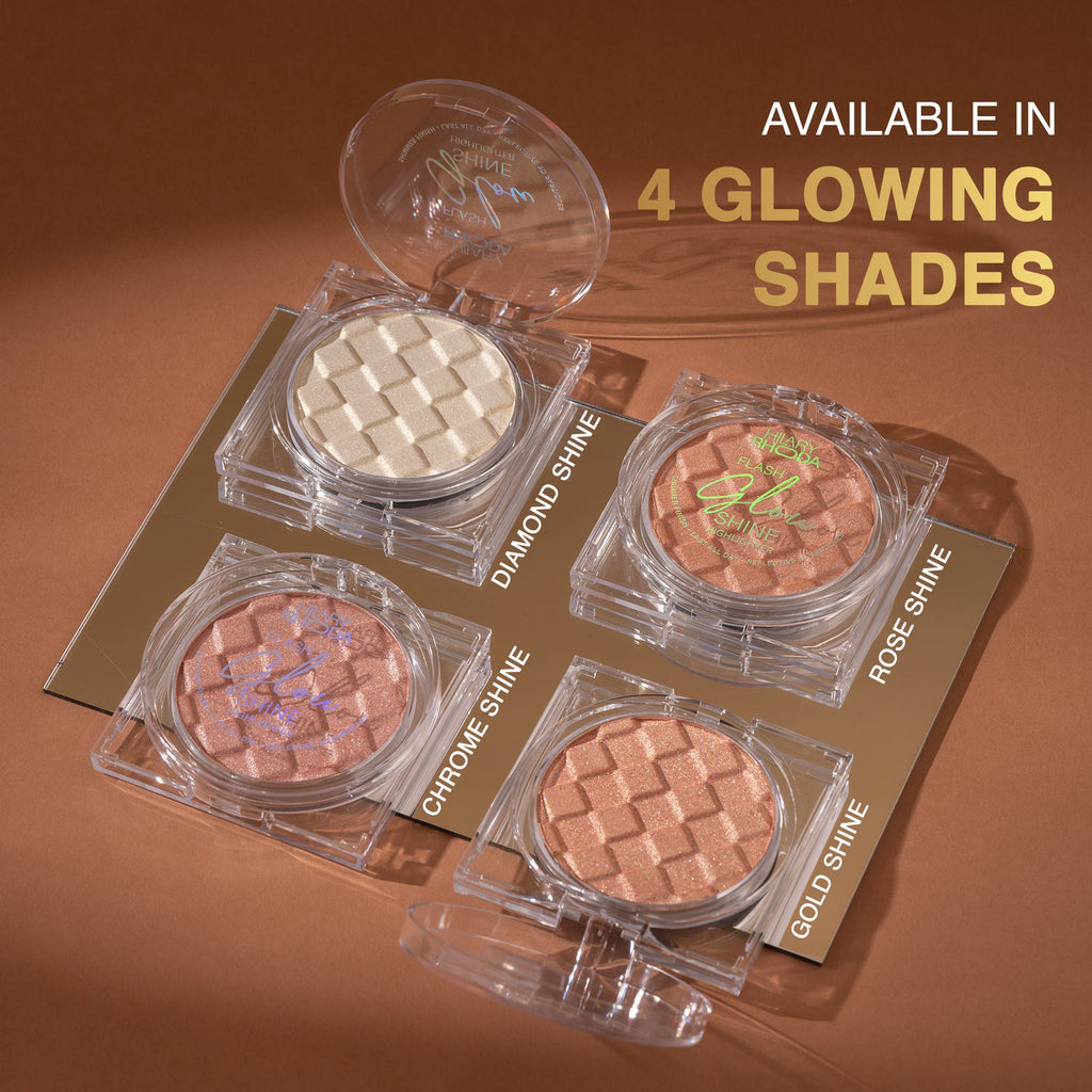 Hilary Rhoda Flash Glow Shine Reflective Highlighter - Rose Shine 02 - Distacart