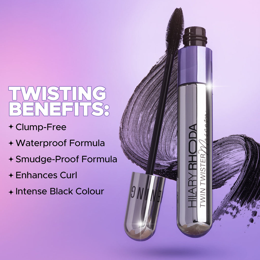 Hilary Rhoda Twin Twister Waterproof Mascara - Distacart