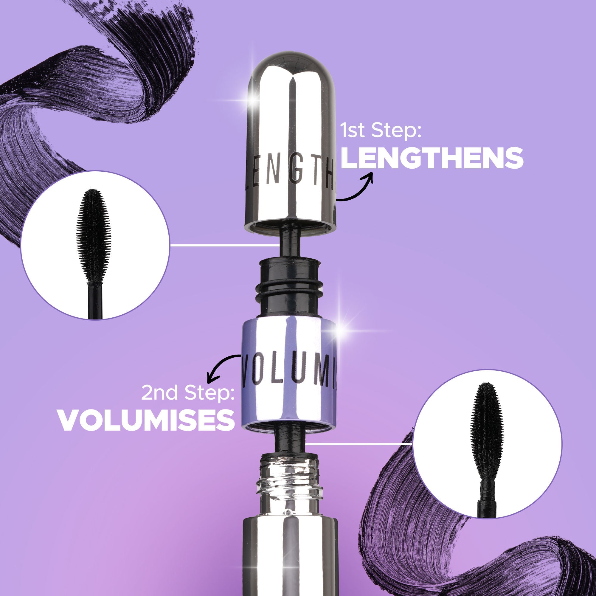 Hilary Rhoda Twin Twister Waterproof Mascara - Distacart