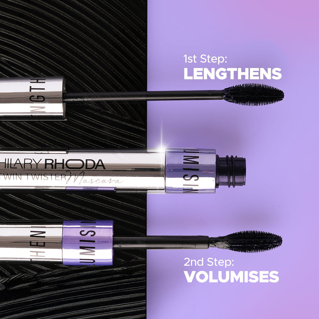 Hilary Rhoda Twin Twister Waterproof Mascara - Distacart