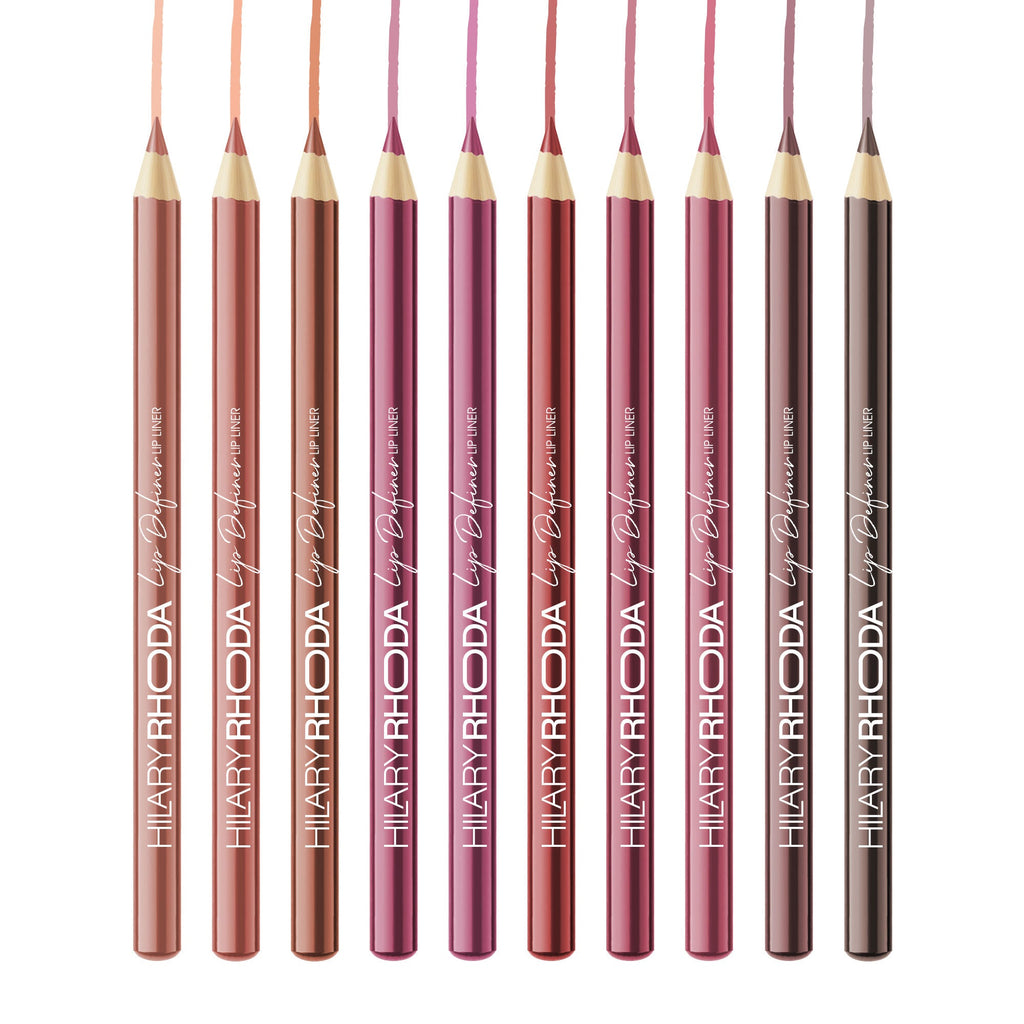 Hilary Rhoda Lip Definer Matte Lip Liner - Set Of 10 - Distacart