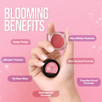 Hilary Rhoda Bloom Mousse Waterproof Lip N Cheek Tint - Pink Candy 01 - Distacart