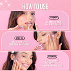Hilary Rhoda Bloom Mousse Waterproof Lip N Cheek Tint - Pink Candy 01 - Distacart