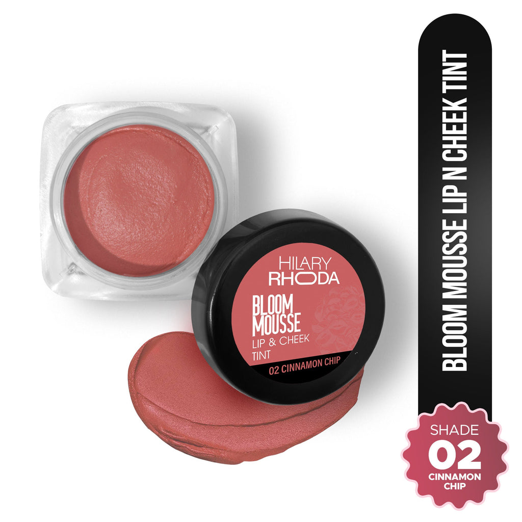 Hilary Rhoda Bloom Mousse Waterproof Lip N Cheek Tint - Cinnamon Chip 02