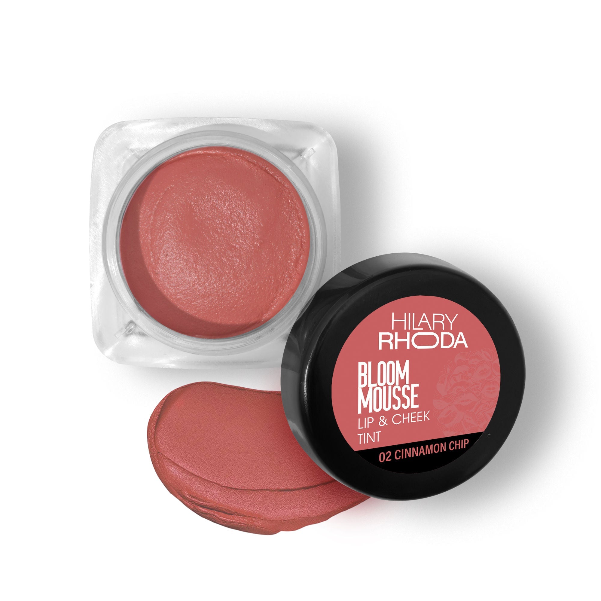 Hilary Rhoda Bloom Mousse Waterproof Lip N Cheek Tint - Cinnamon Chip 02 - Distacart