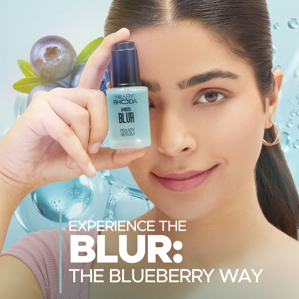 Hilary Rhoda Smooth Blur Primer Serum - Blueberry 02 - Distacart