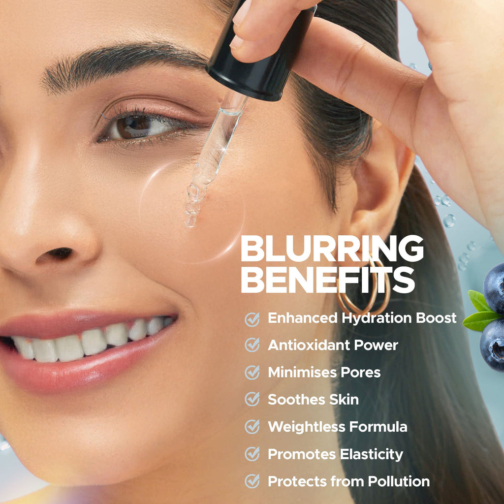 Hilary Rhoda Smooth Blur Primer Serum - Blueberry 02 - Distacart