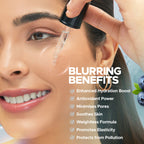 Hilary Rhoda Smooth Blur Primer Serum - Blueberry 02 - Distacart