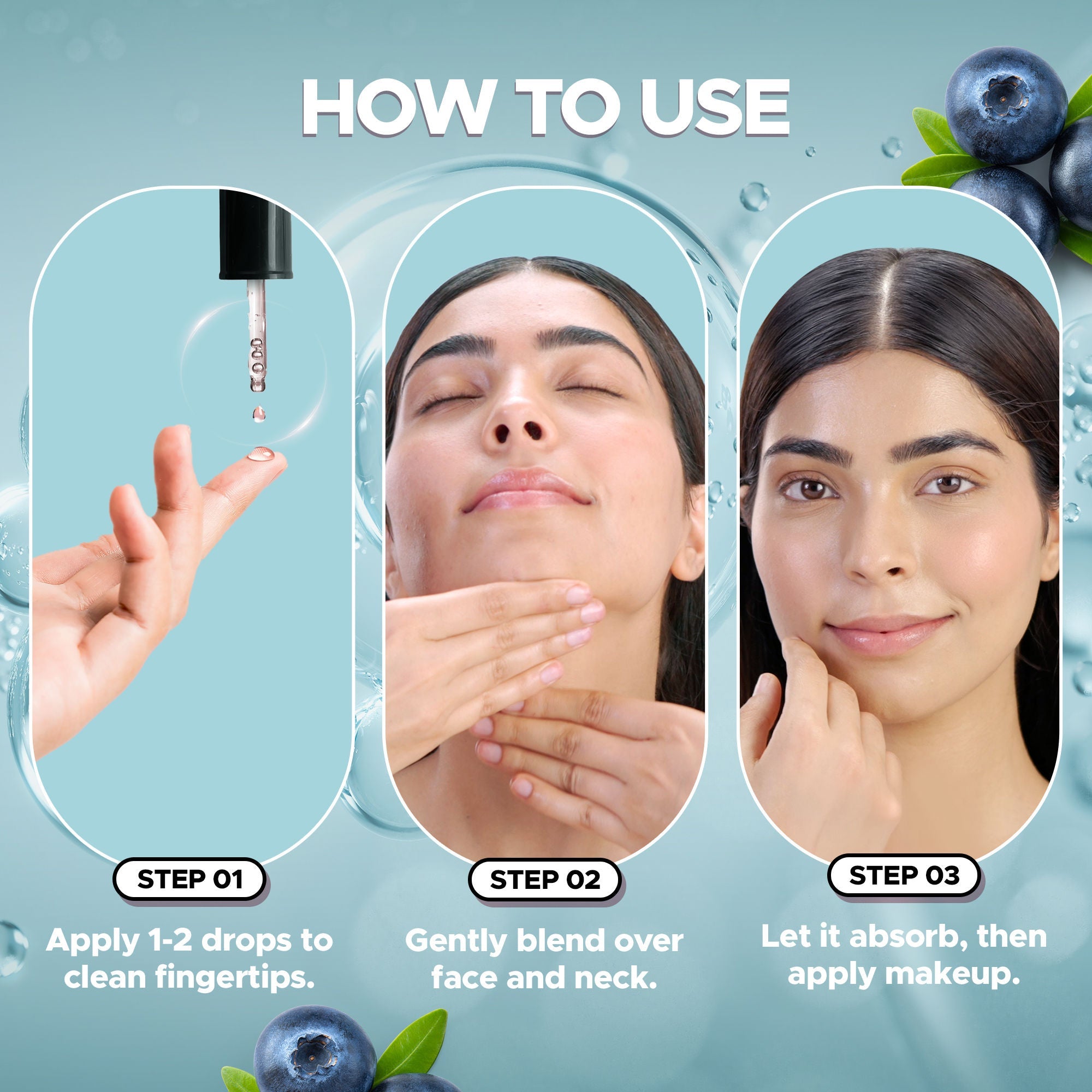 Hilary Rhoda Smooth Blur Primer Serum - Blueberry 02 - Distacart