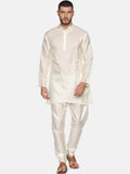 Sethukrishna Mens Off-White Kurta with Pyjamas - Distacart