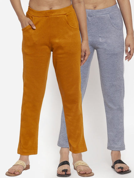 TAG 7 Women Pack of 2 Solid Leggings