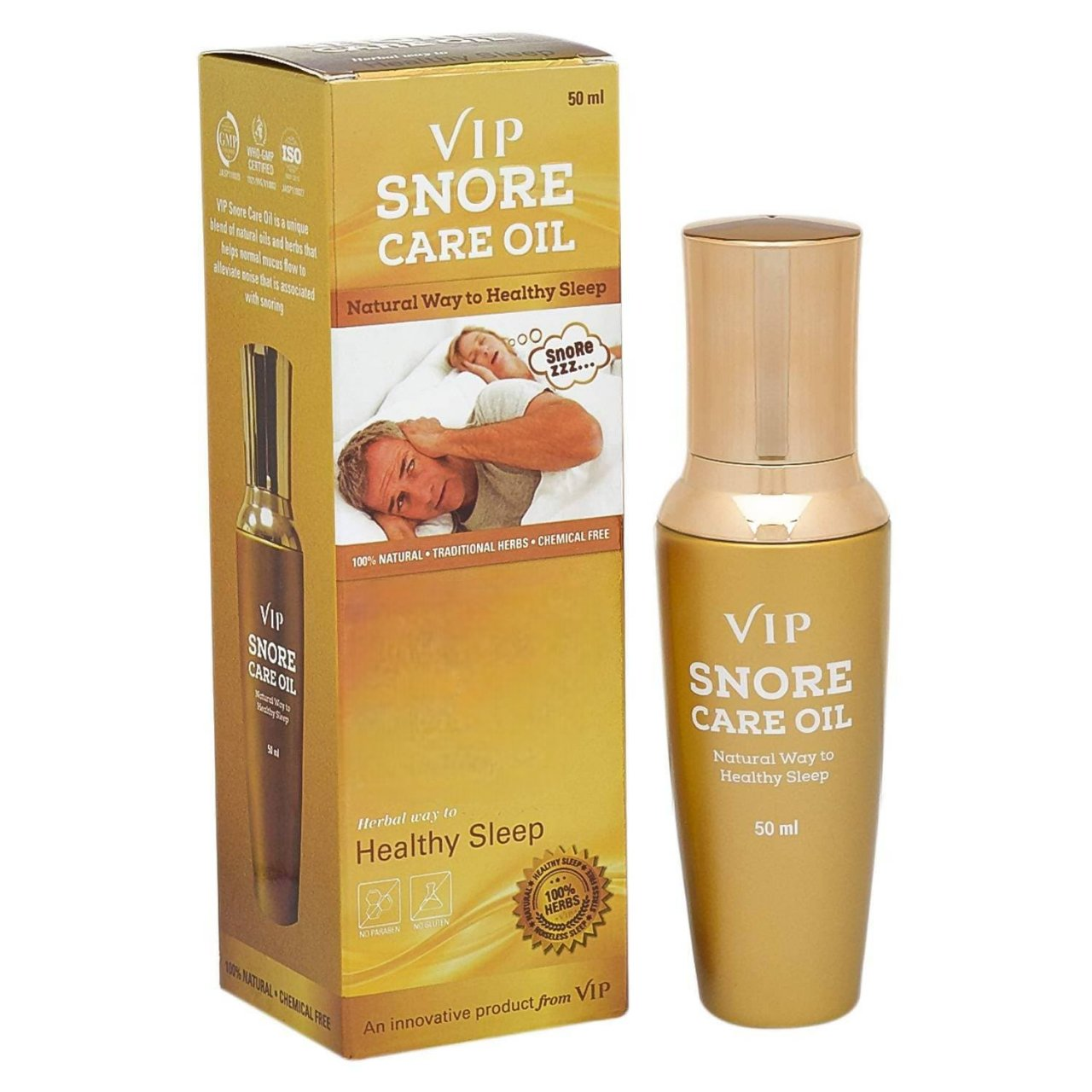 Vip Natural Snore Care Oil - Distacart