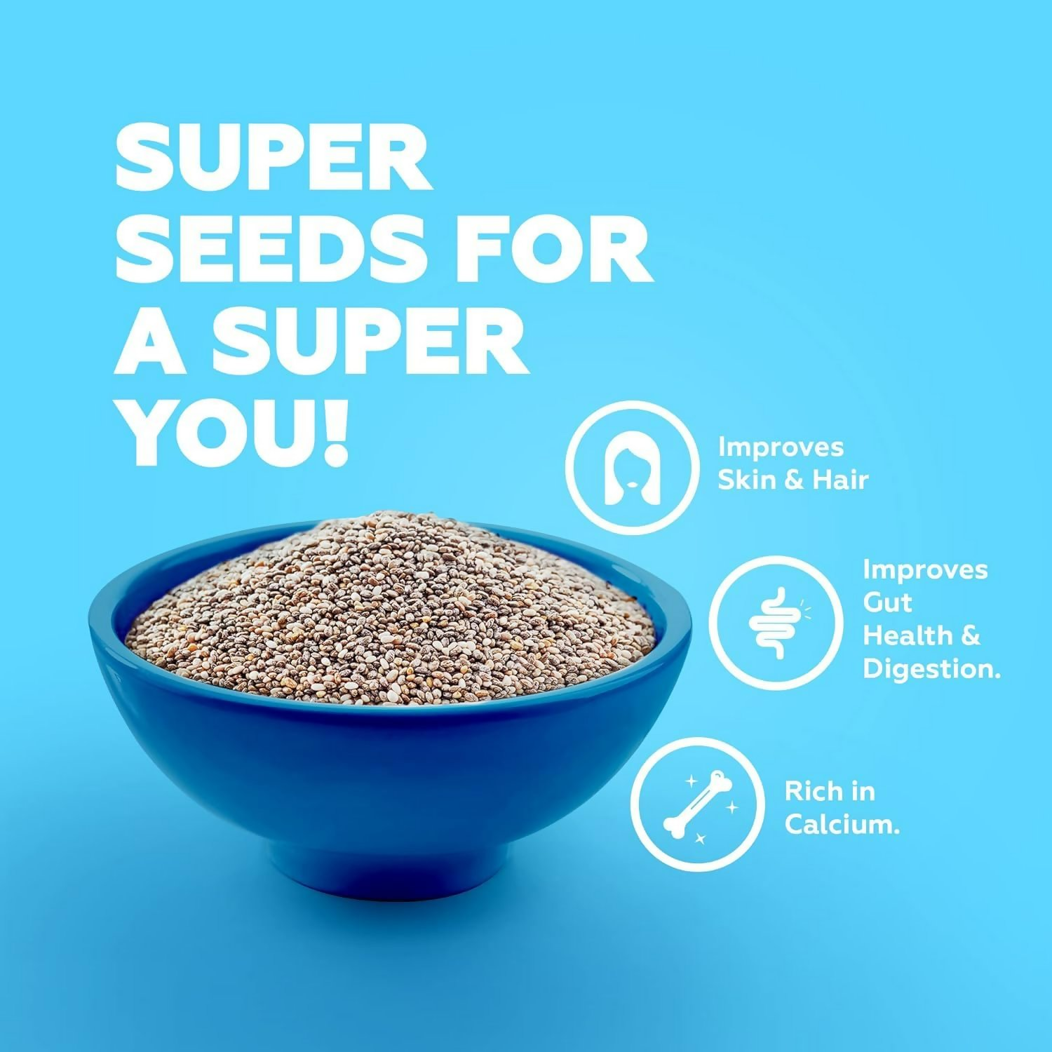 Yoga Bar Seeds Combo – Chia, Flax, Sunflower & Pumpkin Seeds - Distacart