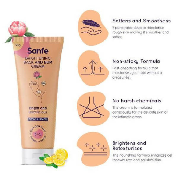 Sanfe Brightening Back And Bum Cream
