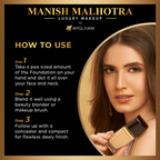 MyGlamm Manish Malhotra Beauty Skin Awakening Foundation - Warm Mocha