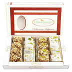 Ghasitaram Assorted Box Of Barfis, Dryfruit Sweets - Distacart