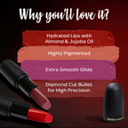 Faces Canada Weightless Matte Finish Lipstick - Bombshell Red 09