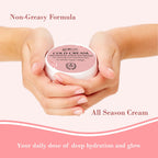 Globus Naturals Cold Cream with Goodness of Rose & Oatmeal For Glowing and Hydrated Skin, All Skin Types