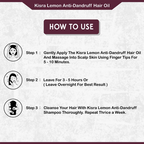 Kisra Lemon Anti-Dandruff Hair Oil