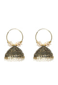 Mominos Fashion Johar Kamal Latest Designer Golden Color Jhumkas - Distacart