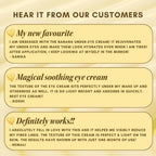 The Skin Diet Company Banana Brightening Under-Eye Cream - Dark Circles, Fine Lines with Niacinamide