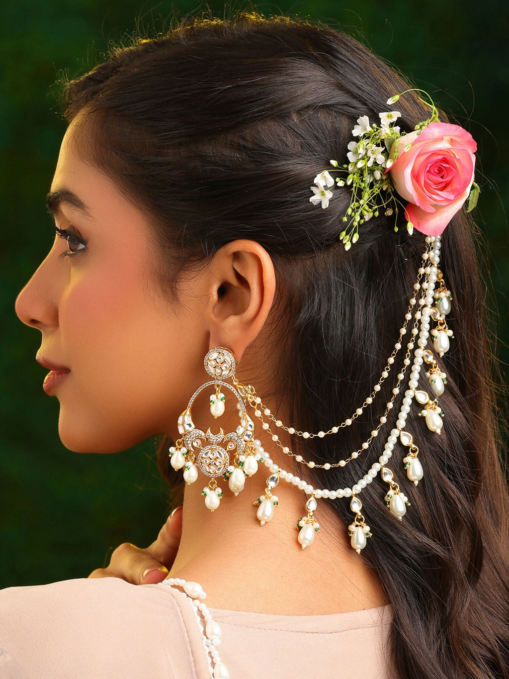 Ruby Raang Rajkumari Kaan Chain