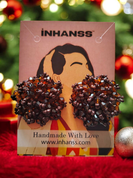 Inhanns Premium Everyday Studs - Coffee