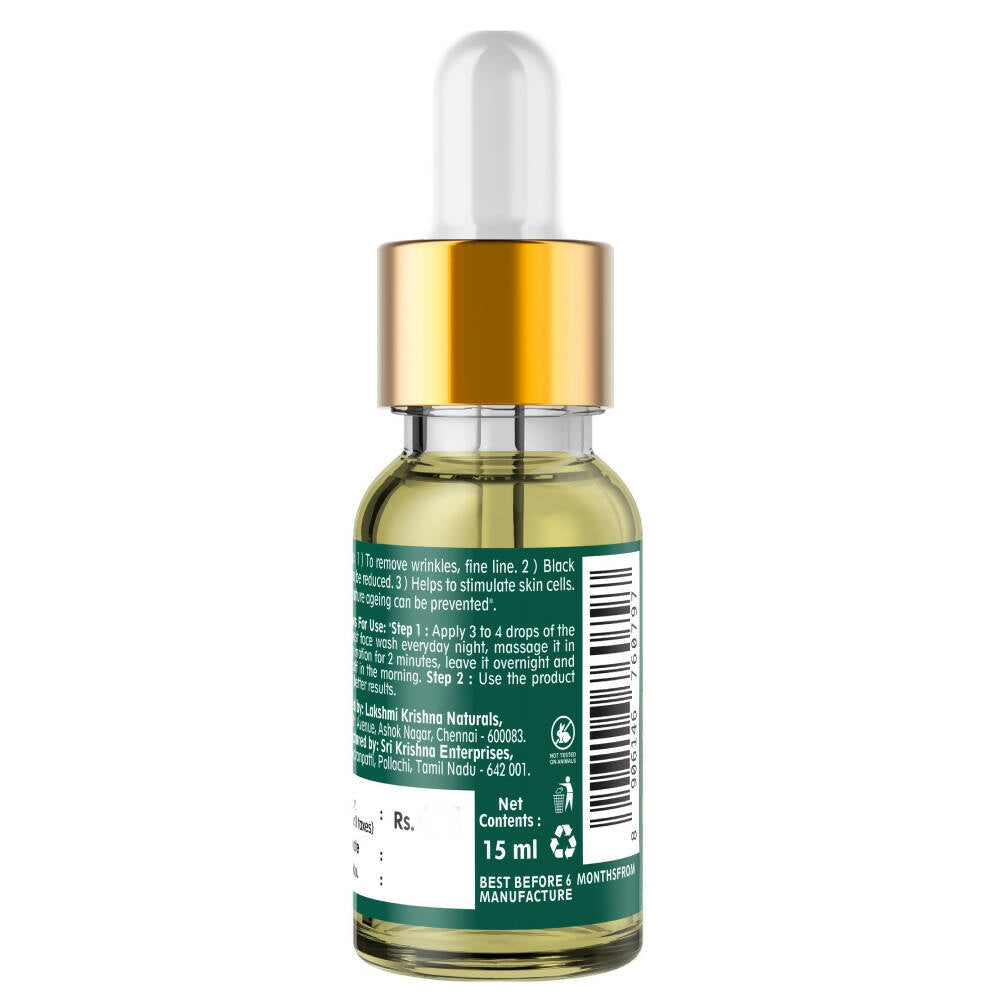 Lakshmi Krishna Naturals Gold Infused Saffron Instant Serum