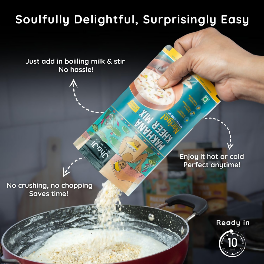 Jhaji Store Homemade Makhana Kheer Instant Mix