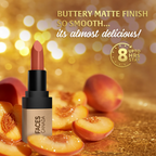 Faces Canada Comfy Matte Velvet Touch Lipstick - Peach Cobbler 07