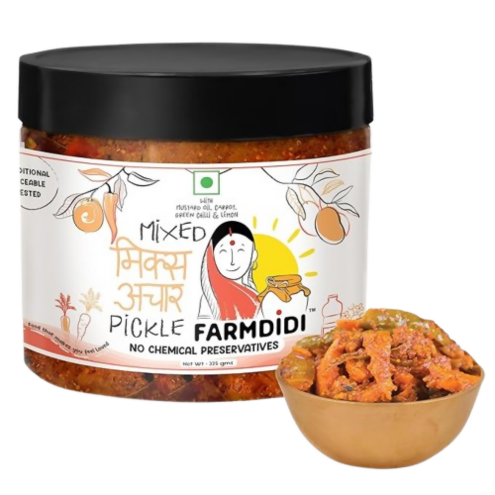 FarmDidi Mixed Pickle - Tangy & Salty