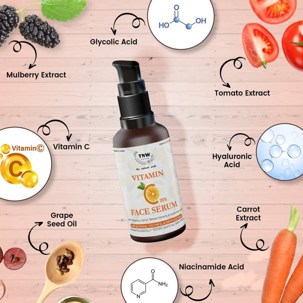 The Natural Wash Vitamin C 20 % Face Serum