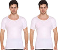 Vip Bonus Men's Half Sleeves Cotton Vest - Pack of 2