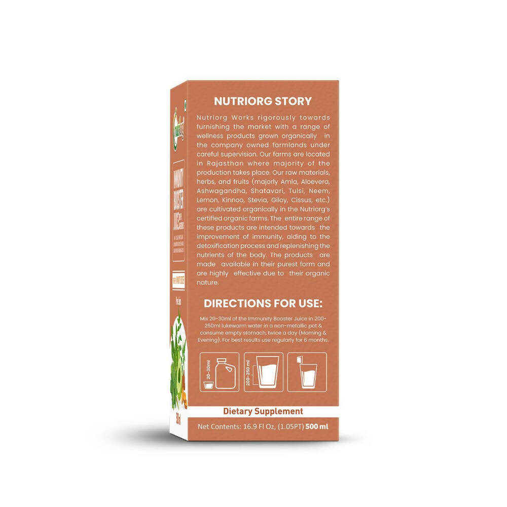 Nutriorg Immunity Booster Juice - Distacart