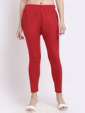 TAG 7 Women Knitted Ankle-Length Leggings