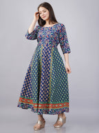 Vamika Multicolor Cotton Printed Party/Casual Wear Kurti (GAM27K)