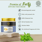Buddha Natural Anti Oily Face Cream - For Clear and Radiant Oil Free Skin