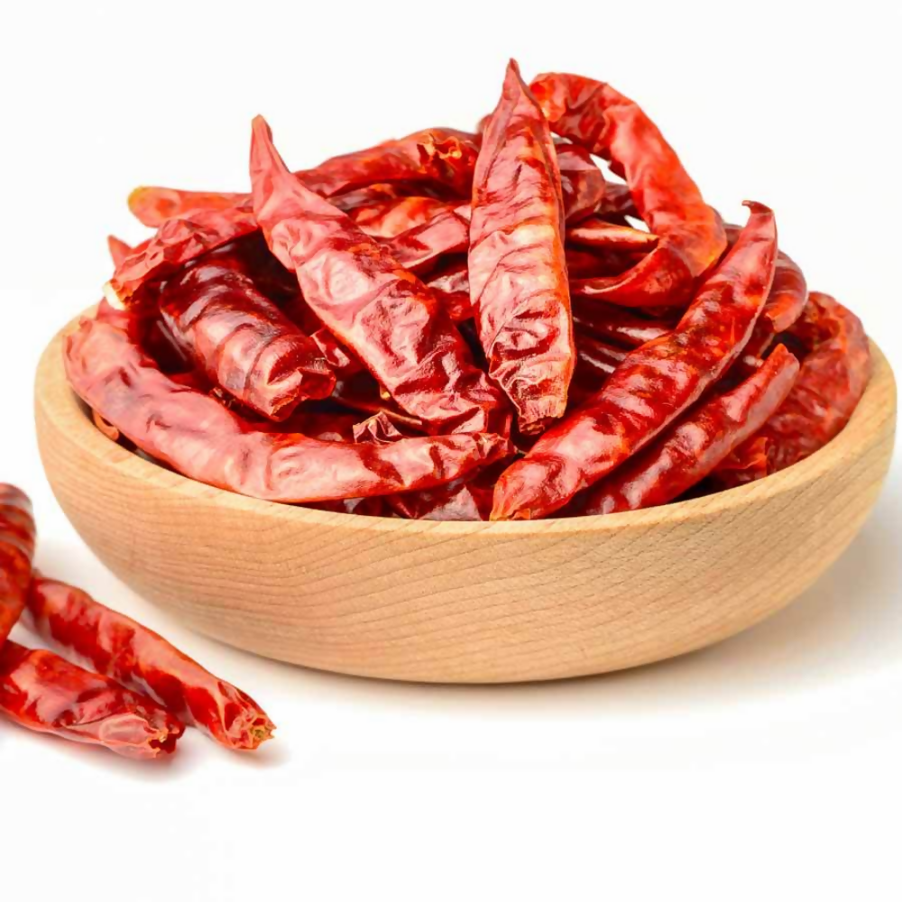 Organic Mandya Red Chilli Whole - Distacart