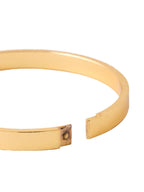 NVR Men's Gold Metal Interlock Kada Bracelet - Distacart