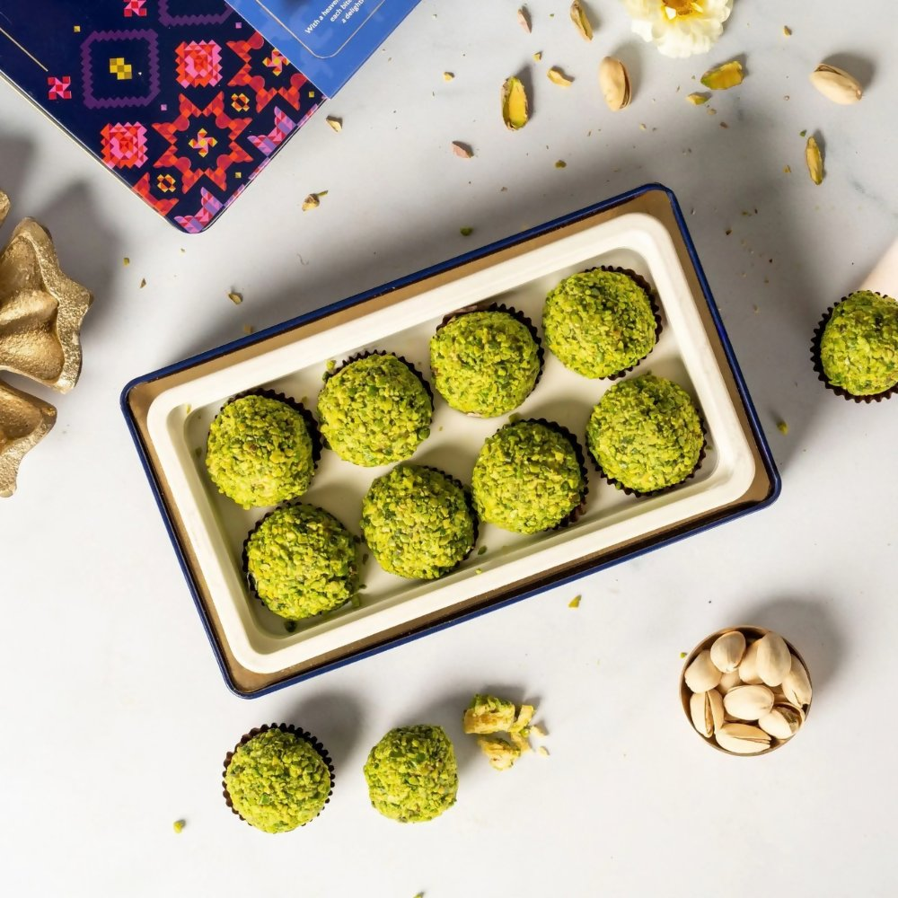 Haldiram's Pistachio Chocolate Ladoo - Distacart