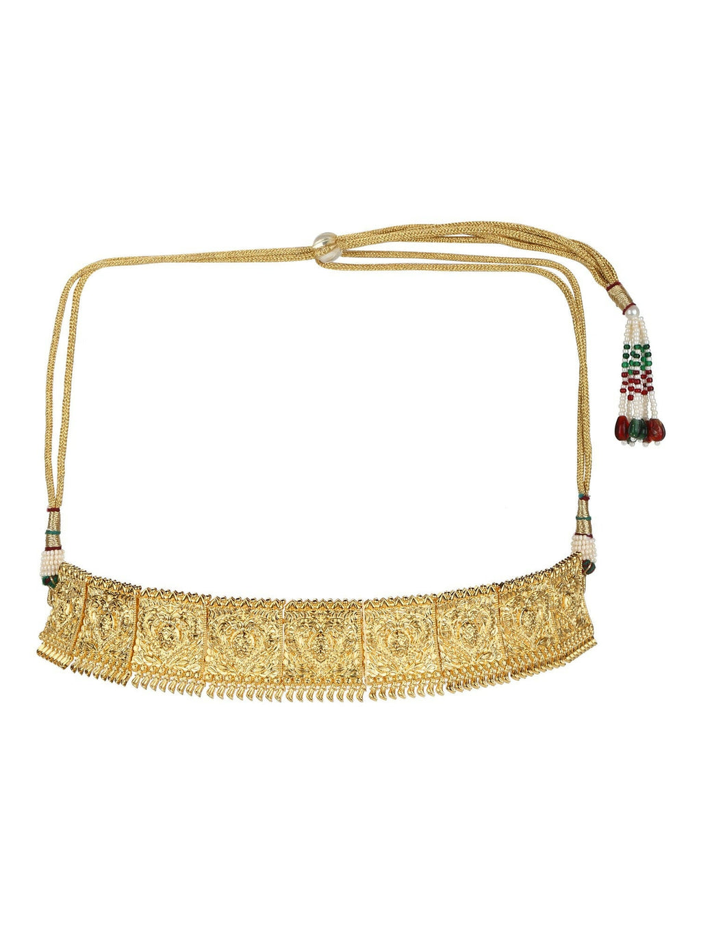 Golden Choker- Ruby Raang