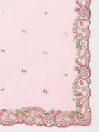 House of Panchhi Rose Pure Georgette Sequinse Work Lehenga & Blouse with Dupatta