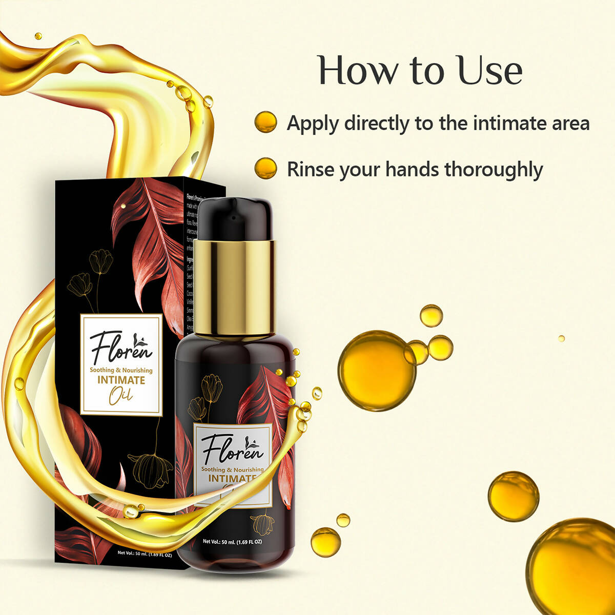 Floren Soothing & Nourishing Intimate Oil for Women