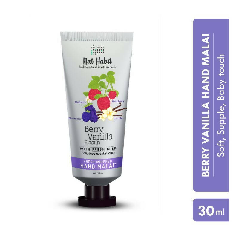 Nat Habit 4 Butter Mush Hand Malai Cream - Distacart