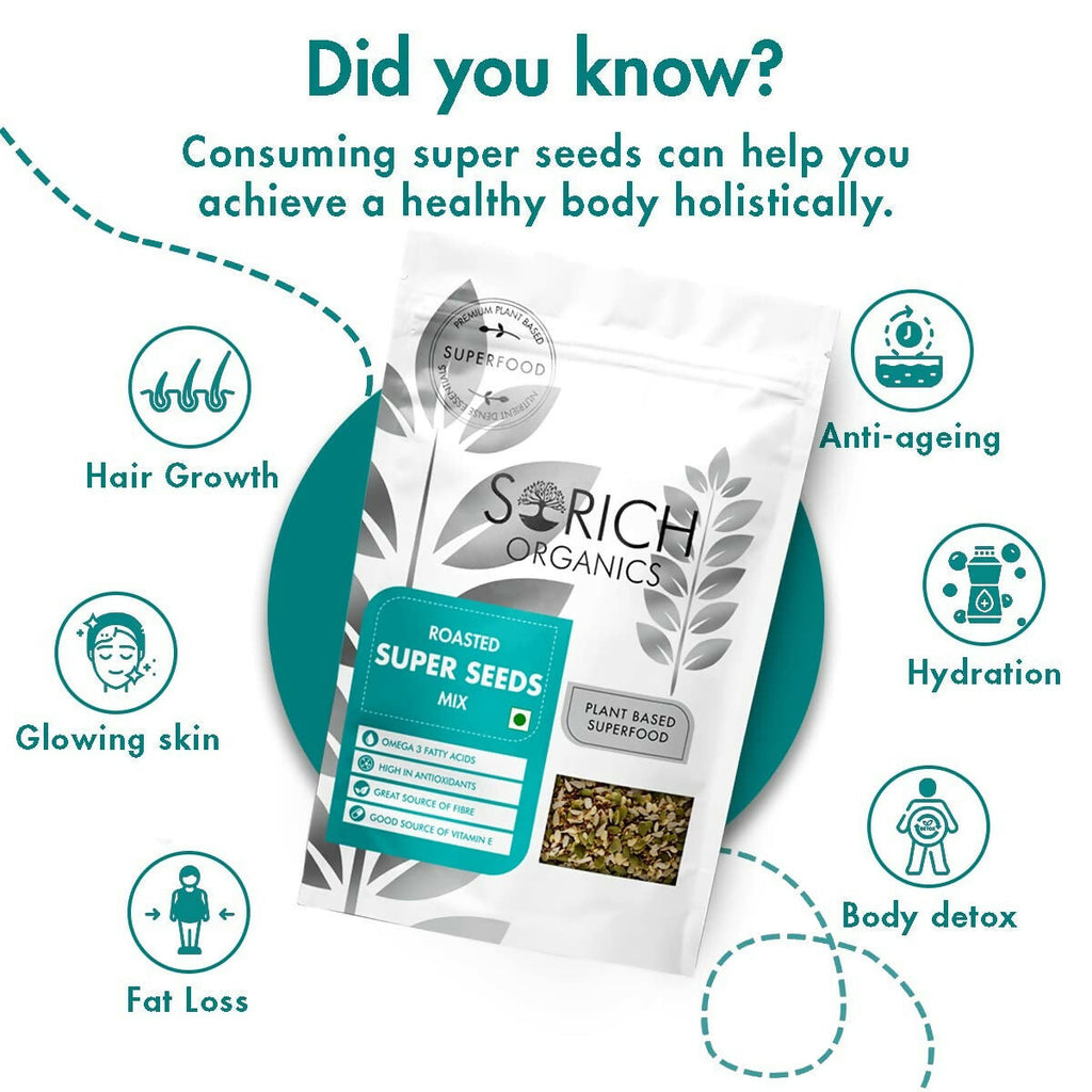 Sorich Organics Roasted Super Seed Mix - Distacart